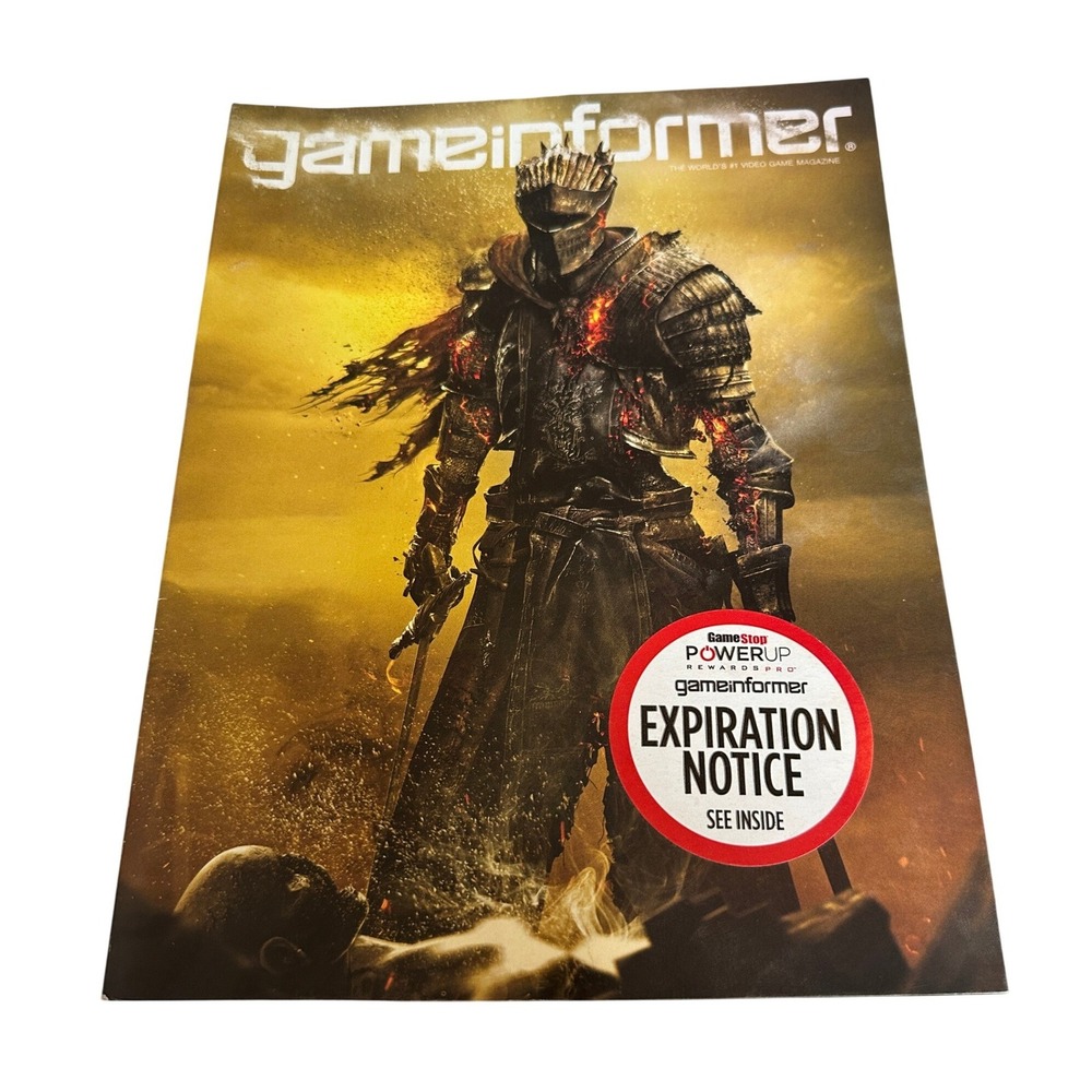 Game Informer Magazine Issue #270 October 2015 Dark Souls III Cover